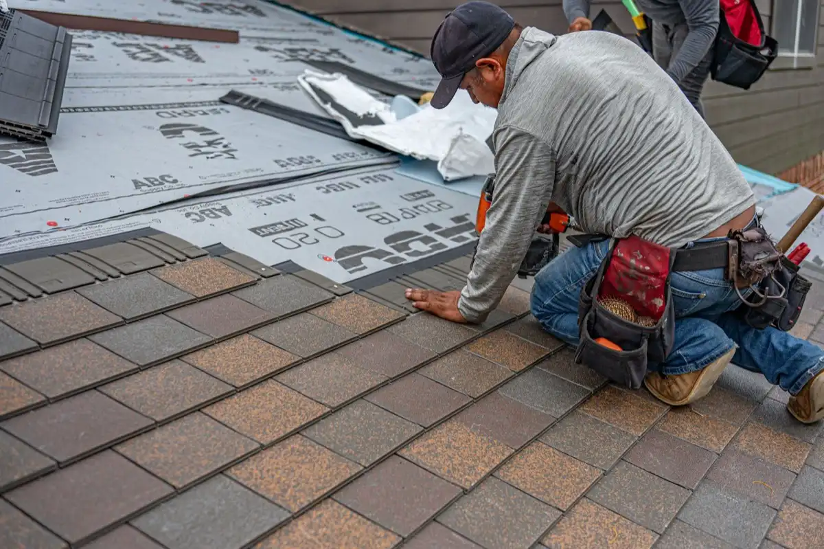 roofing project in West Allis, WI — 1